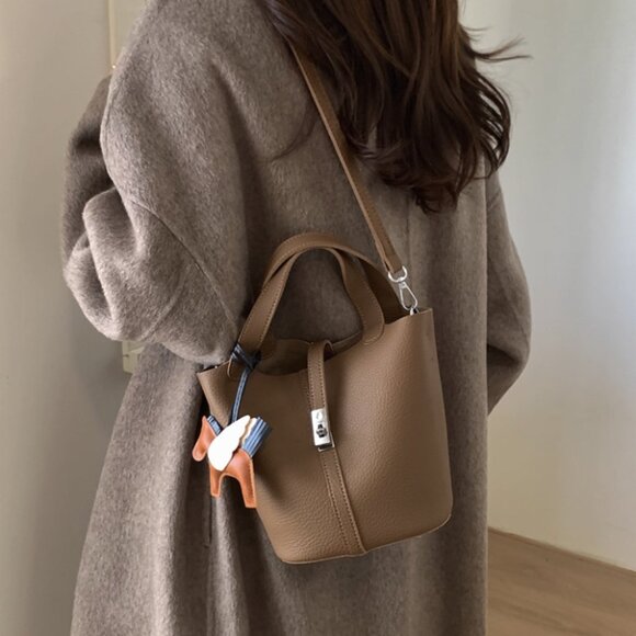 Classic Mini Top Handle Bucket Bag - Picture 2 of 8